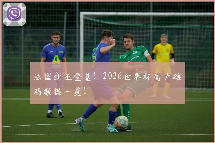 法国新王登基！2026世界杯高卢雄鸡数据一览！